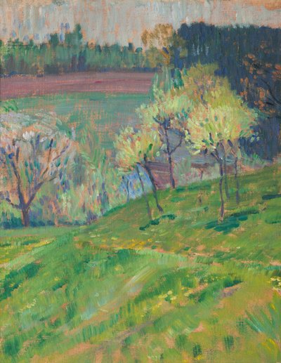 Blooming Orchard by Jan Preisler